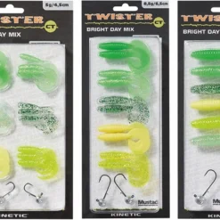 Kinetic Twister CT 15g 8,5cm Bright Day Mix 6 Kinetic Twister CT 15g 8,5cm Bright Day Mix -Goedkope Vissen Paradijs Winkel 0187bb5a40b2c7c6