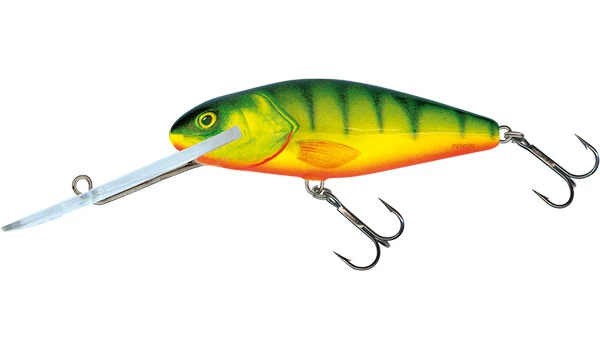 Salmo Perch Super Deep Runner Plug Hot Perch 12cm 1 Salmo Perch Super Deep Runner Plug Hot Perch 12cm