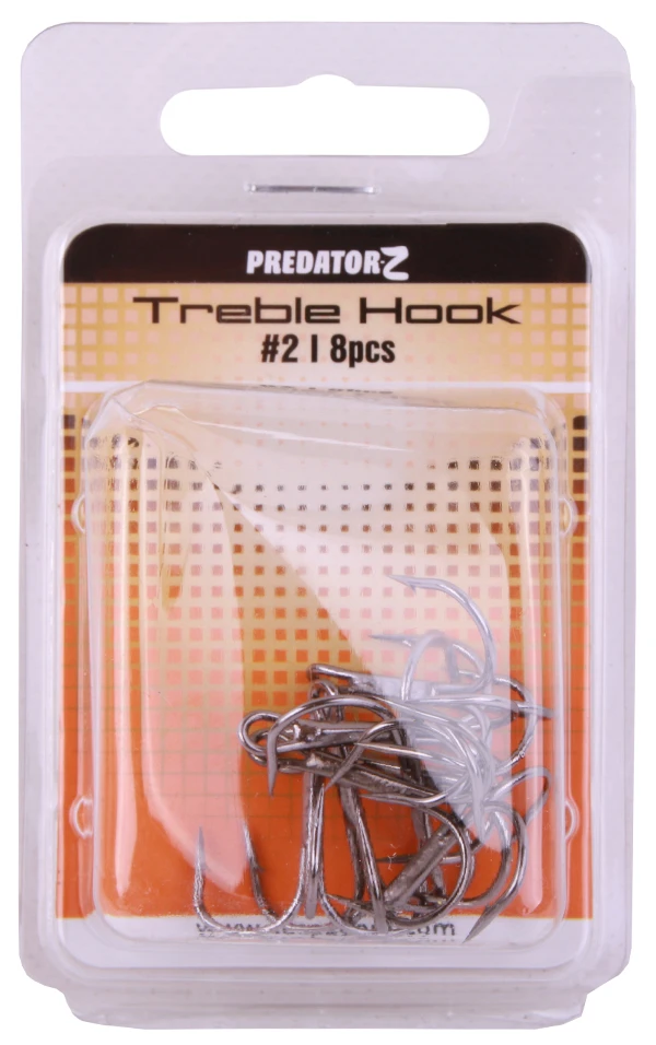 Predator-Z Treble Hook #12 10pcs 2 Predator-Z Treble Hook #12 10pcs - Afbeelding 2