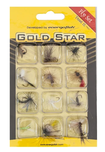 Energo Gold Star Fly Set Trout II 1 Energo Gold Star Fly Set Trout II