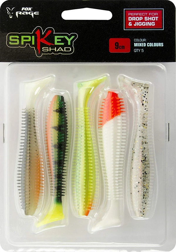 Fox Rage Spikey 12cm Mixed Colours 1 Fox Rage Spikey 12cm Mixed Colours