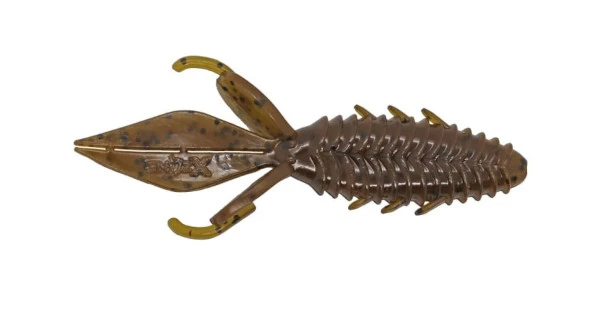 X Zone Adrenaline Bug Jr Green Pumpkin Black Flake (8 Stuks) 1 X Zone Adrenaline Bug Jr Green Pumpkin Black Flake (8 Stuks)