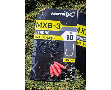 Matrix MXB-3 Barbed Spade End Black Nickel (10st) Maat 18 2 Matrix MXB-3 Barbed Spade End Black Nickel (10st) Maat 18 - Afbeelding 2