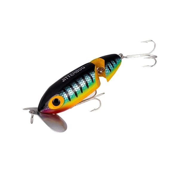Arbogast Jointed Jitterbug 3.5'' Perch 1 Arbogast Jointed Jitterbug 3.5'' Perch