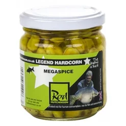 Rod Hutchinson Hardcorn Flavoured Hookbaits Megaspice (Yellow)