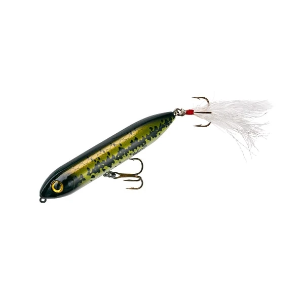 Heddon Feathered Super Spook Jr Baby Bass 1 Heddon Feathered Super Spook Jr Baby Bass