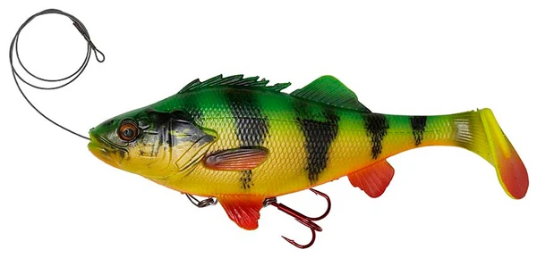 Savage Gear 4D Line Thru Perch Shad 20cm 100g SS 02-Firetiger 1 Savage Gear 4D Line Thru Perch Shad 20cm 100g SS 02-Firetiger