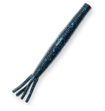 Z-man Hula Stickz 4" Black/Blue Flake (6 Pcs) 1 Z-man Hula Stickz 4" Black/Blue Flake (6 Pcs)