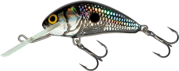 Salmo Hornet 6cm Floating - Black Silver Shad UPC 1 Salmo Hornet 6cm Floating - Black Silver Shad UPC