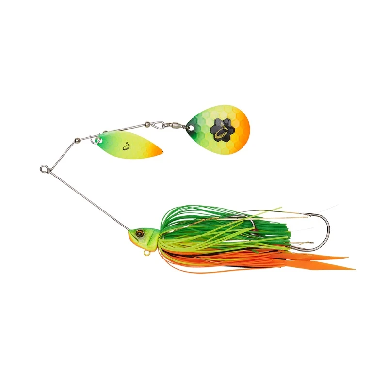 Savage Gear Da'Bush Spinnerbait 14cm, 21gr, Sinking Fire Tiger 1 Savage Gear Da'Bush Spinnerbait 14cm, 21gr, Sinking Fire Tiger