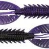 X Zone 4.25" Adrenaline Craw, Purple Shadow