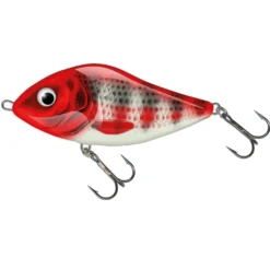 Salmo Slider Floating - 10cm Red Head Striper