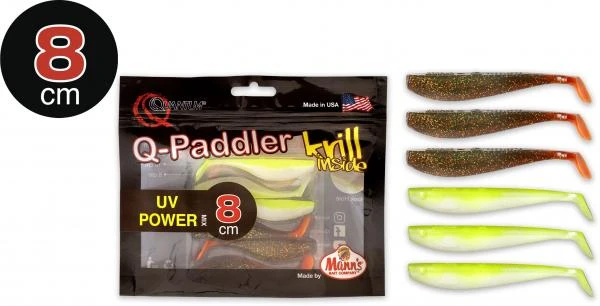 Quantum Q-Paddler Power Packs UV Power Mix 8cm 3,5gr Magic Motoroil + Citrus Shad Krill 1 Quantum Q-Paddler Power Packs UV Power Mix 8cm 3,5gr Magic Motoroil + Citrus Shad Krill