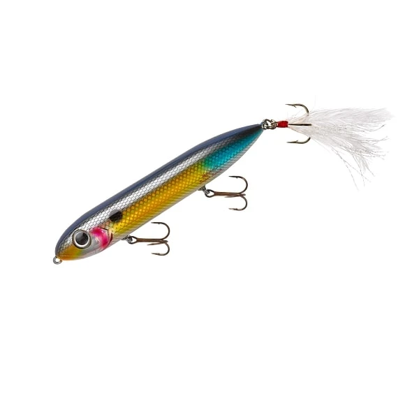 Heddon Feathered Super Spook 5'' Wounded Shad 1 Heddon Feathered Super Spook 5'' Wounded Shad