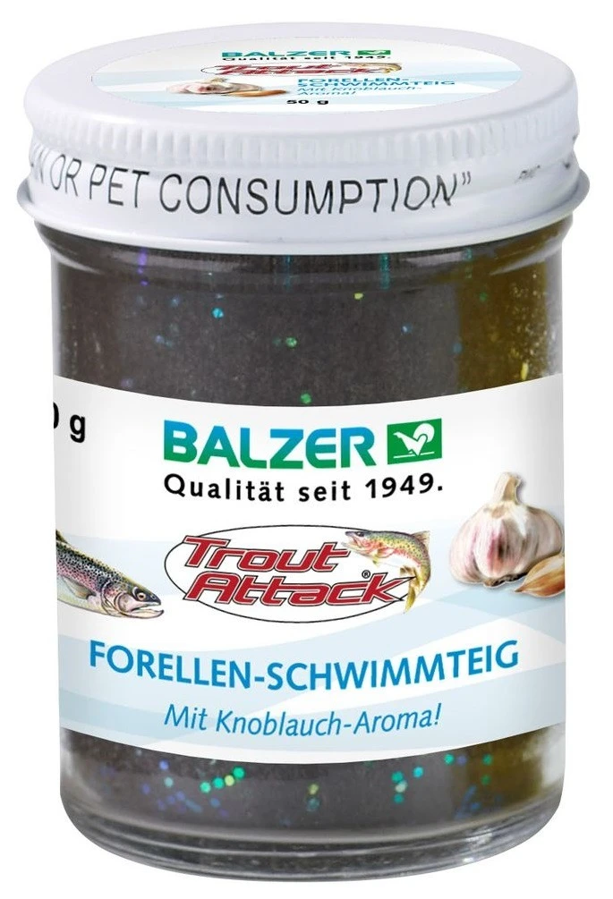 Balzer Trout Attack Garlic Trout Paste 50gr Blue 1 Balzer Trout Attack Garlic Trout Paste 50gr Blue