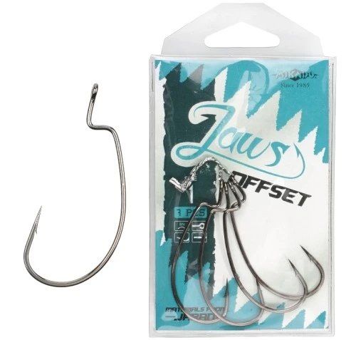 Mikado Jaws Offset Hook (size 2/0) 1 Mikado Jaws Offset Hook (size 2/0)