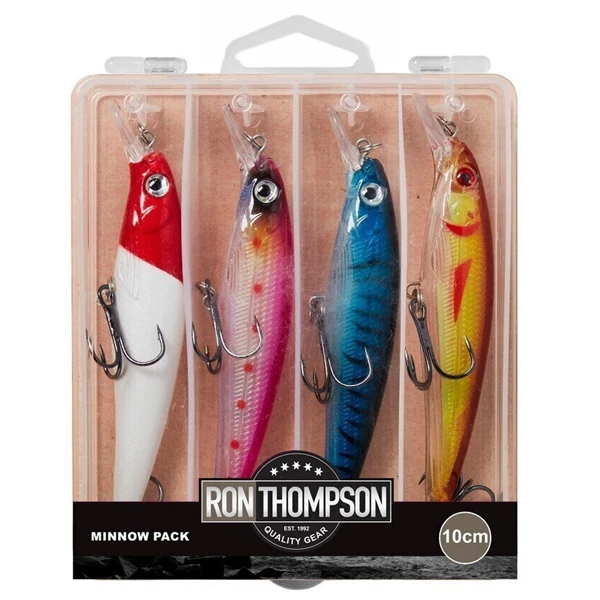 Ron Thompson Minnow Pack In Box 10cm - 4pcs 1 Ron Thompson Minnow Pack In Box 10cm - 4pcs