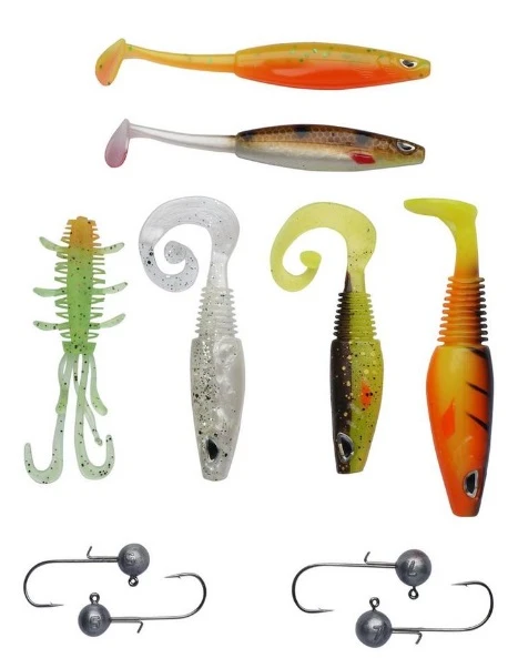 Berkley Sick Pack Perch Softbait Kit (10pcs) 1 Berkley Sick Pack Perch Softbait Kit (10pcs)