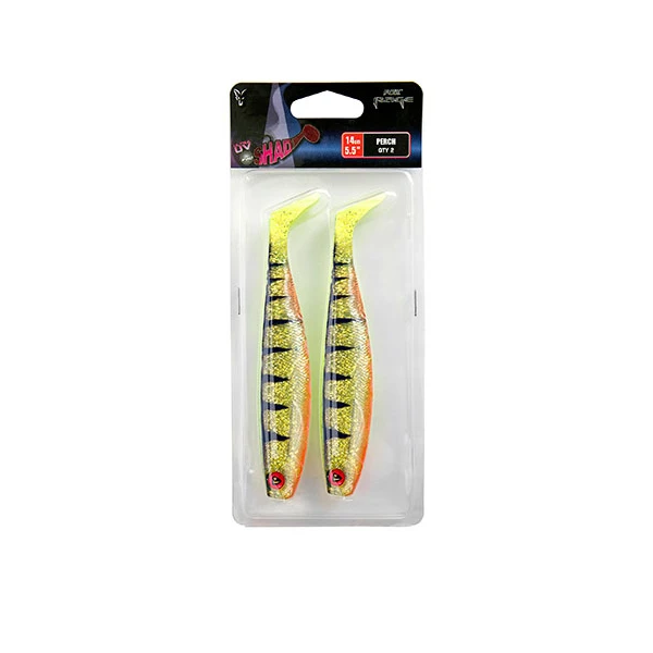 Fox Rage Pro Shad Perch Ultra UV Packs 14cm 2pcs 1 Fox Rage Pro Shad Perch Ultra UV Packs 14cm 2pcs