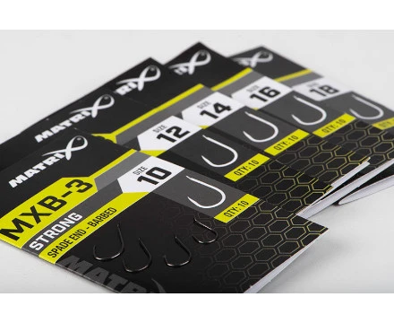 Matrix MXB-3 Barbed Spade End Black Nickel (10st) Maat 18 3 Matrix MXB-3 Barbed Spade End Black Nickel (10st) Maat 18 - Afbeelding 3