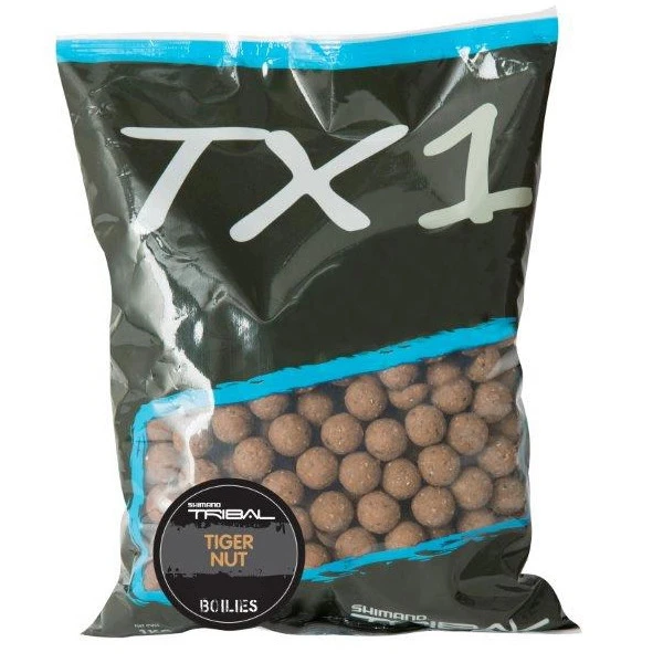 Shimano TX1 Boilies Tiger Nut 15mm 5kg - 3 Zakken Voor De Prijs Van 2! 1 Shimano TX1 Boilies Tiger Nut 15mm 5kg - 3 Zakken Voor De Prijs Van 2!
