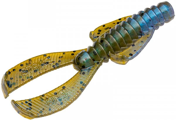 Strike King Rage Ned Bug Blue Craw 1 Strike King Rage Ned Bug Blue Craw