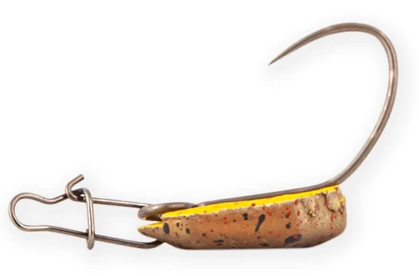 Rapture Area Bottom Hexa 1cm 1,3gr Hook Size 8 Color PO (barbless) 2 Rapture Area Bottom Hexa 1cm 1,3gr Hook Size 8 Color PO (barbless) - Afbeelding 2