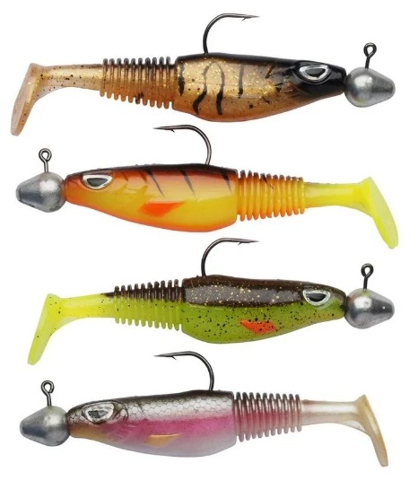 Berkley Sick Swimmer Pre-Rigged Shads 9cm (4 Stuks) 1 Berkley Sick Swimmer Pre-Rigged Shads 9cm (4 Stuks)