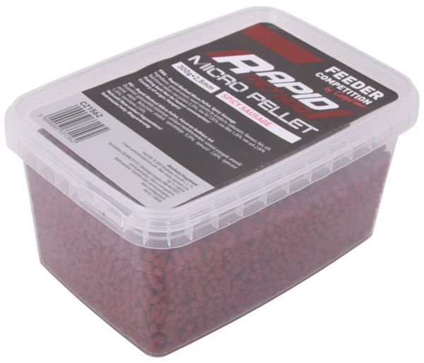 Carp Zoom Rapid Method Micro Pellet, 2,5mm, 300g, Spicy Sausage 1 Carp Zoom Rapid Method Micro Pellet, 2,5mm, 300g, Spicy Sausage