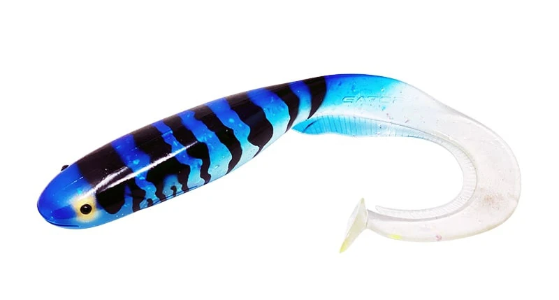 Gator Catfish BlueSilverGlitter UV 35cm (160g) 1 Gator Catfish BlueSilverGlitter UV 35cm (160g)