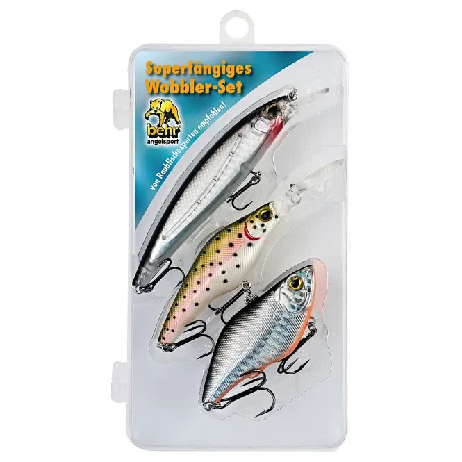 Behr Trendex Crankbait Set 2 - 3pcs 1 Behr Trendex Crankbait Set 2 - 3pcs