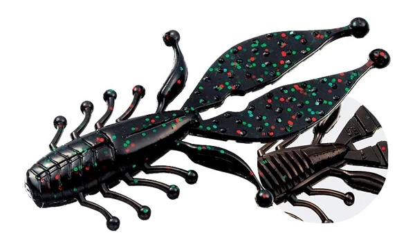 Evergreen Kicker Bug 3.5" #36 Christmas Craw 1 Evergreen Kicker Bug 3.5" #36 Christmas Craw