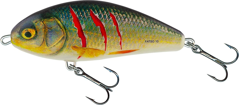 Salmo Fatso 10cm 48g Floating 0,8-1,2m Limited Edition Real Roach 1 Salmo Fatso 10cm 48g Floating 0,8-1,2m Limited Edition Real Roach