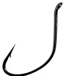 Gamakatsu LS-3524F New Label Eyed Hooks Black (13pcs) Size 8