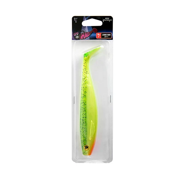 Fox Rage Pro Shad Lemon Tiger Ultra UV Packs 18cm 1pcs 1 Fox Rage Pro Shad Lemon Tiger Ultra UV Packs 18cm 1pcs