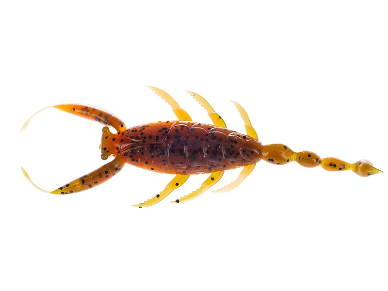 Molix SC Bug 4'' ( 5 Pcs ) Col. Orange Pumpkin 1 Molix SC Bug 4'' ( 5 Pcs ) Col. Orange Pumpkin