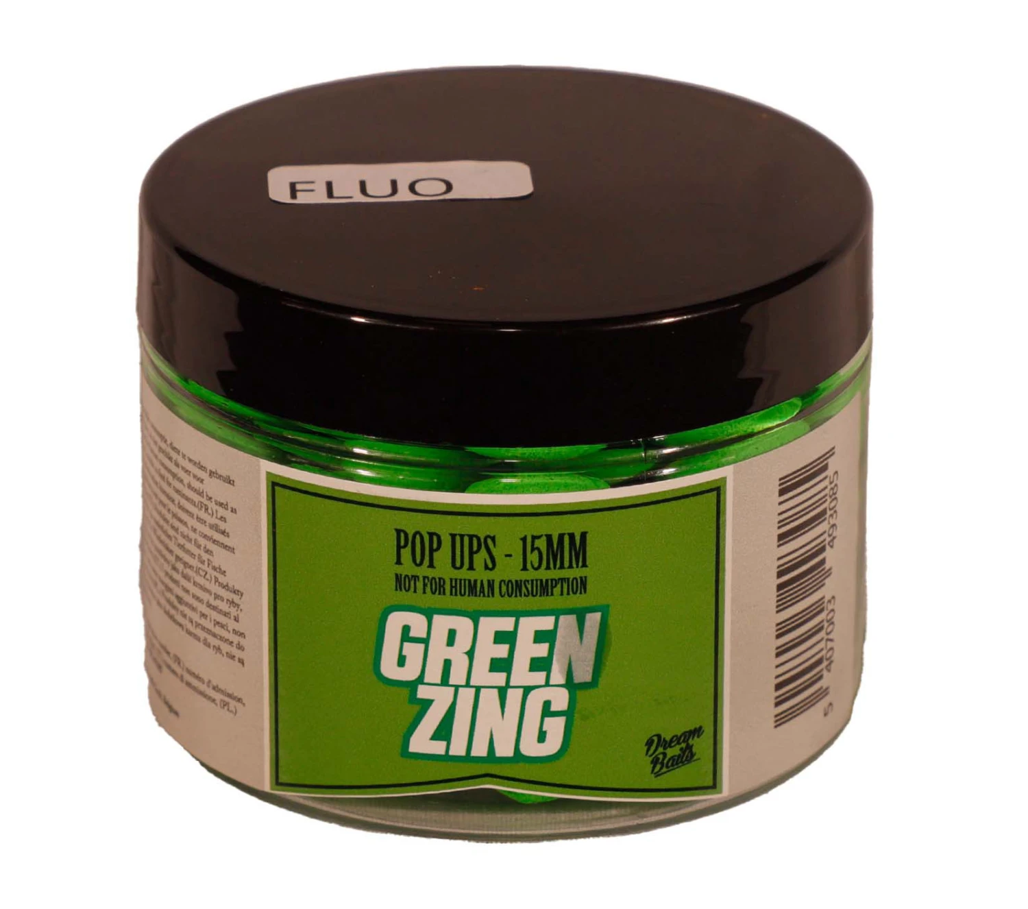 Dreambaits Green Zing Pop Ups 12mm 1 Dreambaits Green Zing Pop Ups 12mm