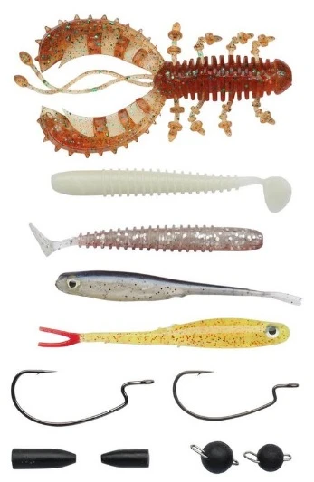 Berkley URBN Kit Finesse Softbait Kit (11pcs) 1 Berkley URBN Kit Finesse Softbait Kit (11pcs)