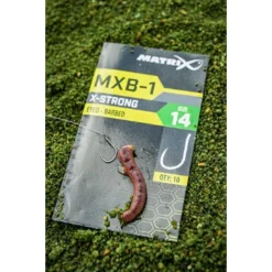 Matrix MXB-1 Barbed Eyed Black Nickel (10st) Maat 12