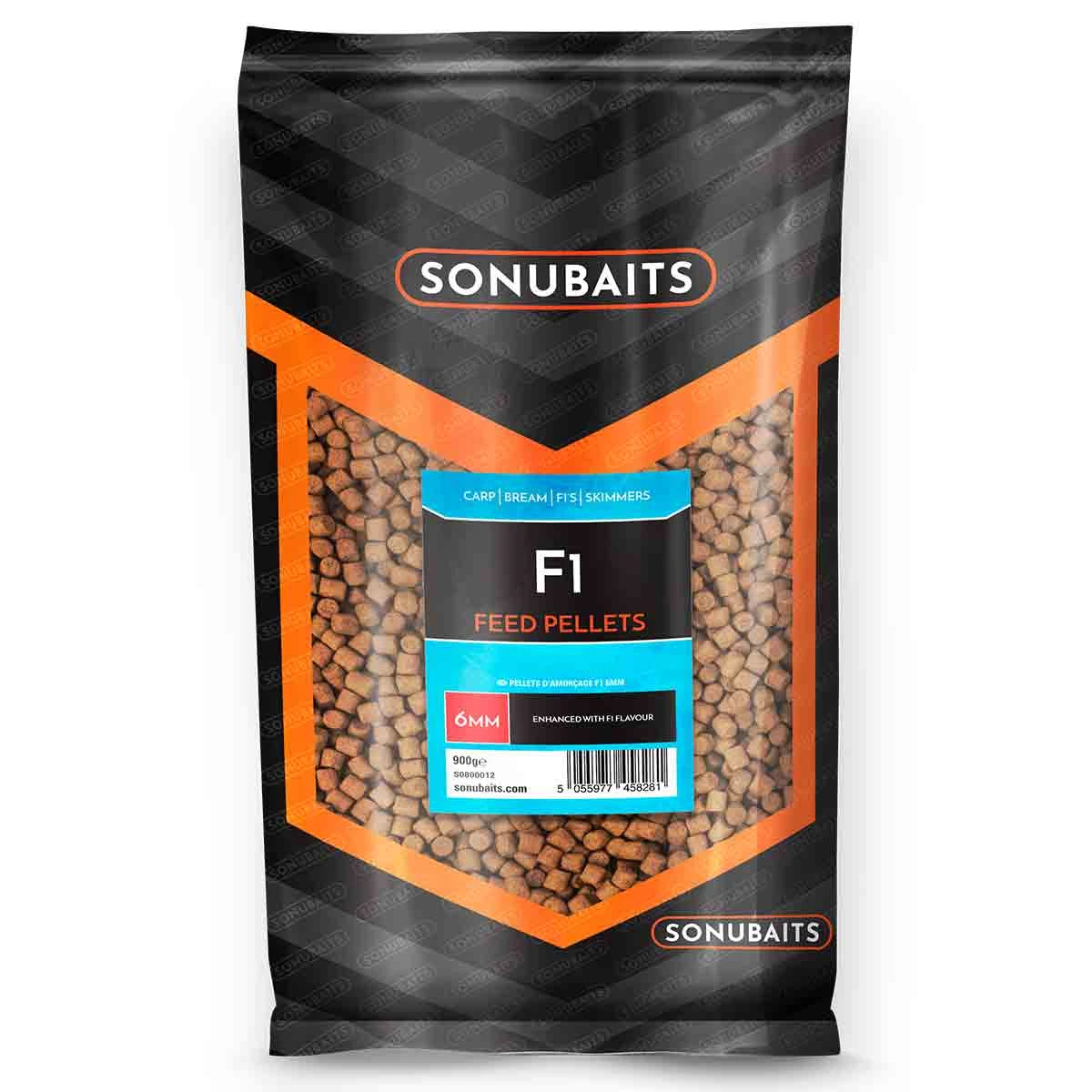 SonuBaits Feed Pellets F1 2mm (900g) 1 SonuBaits Feed Pellets F1 2mm (900g)