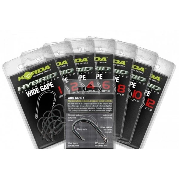 Korda Wide Gape Hook Size 12 2 Korda Wide Gape Hook Size 12 - Afbeelding 2