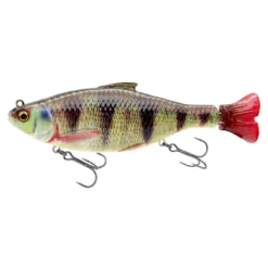 Savage Gear 3D Hard Pulsetail Roach 18cm 90gr Slow Sinking Perch (met Ratel)