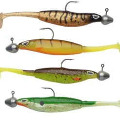 Berkley Sick Vibe Pre-Rigged Softbait 12cm (4 Stuks)