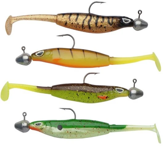 Berkley Sick Vibe Pre-Rigged Softbait 12cm (4 Stuks) 1 Berkley Sick Vibe Pre-Rigged Softbait 12cm (4 Stuks)