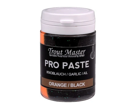 Spro Trout Master Pro Paste Orange / Black 2 Spro Trout Master Pro Paste Orange / Black - Afbeelding 2