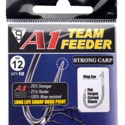 Gamakatsu A1 Team Feeder Hooks Strong Carp (10pcs) Size 10