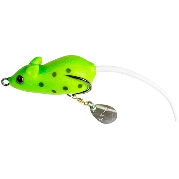Fladen Topwater Mouse 13,5 Gram 6,5 Cm Lime/Green 1 Fladen Topwater Mouse 13,5 Gram 6,5 Cm Lime/Green