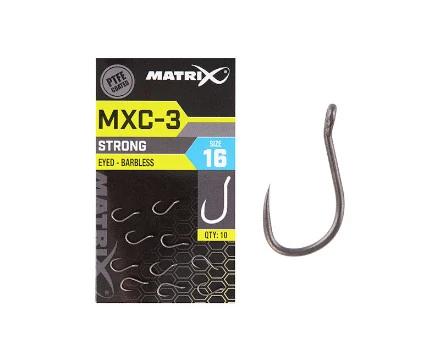 Matrix MXC-3 Barbless Eyed Witvishaken (10st) Maat 12 5 Matrix MXC-3 Barbless Eyed Witvishaken (10st) Maat 12 - Afbeelding 5