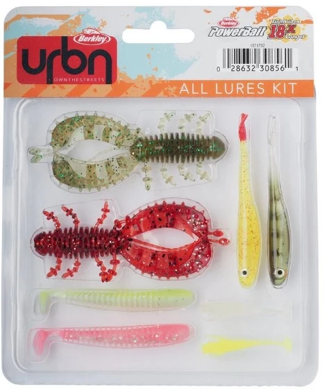 Berkley URBN Kit All Lures Softbait (8pcs) 2 Berkley URBN Kit All Lures Softbait (8pcs) - Afbeelding 2