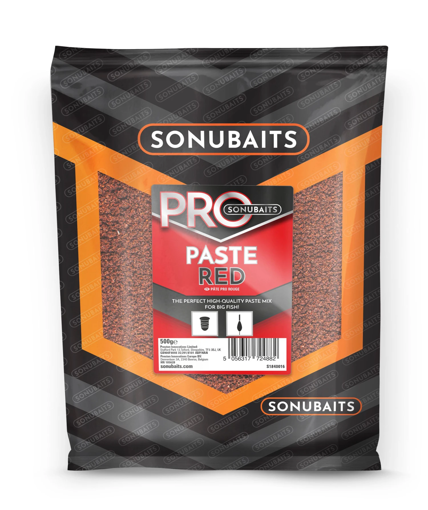 Sonubaits Pro Paste Lokvoer Red (500g) 1 Sonubaits Pro Paste Lokvoer Red (500g)